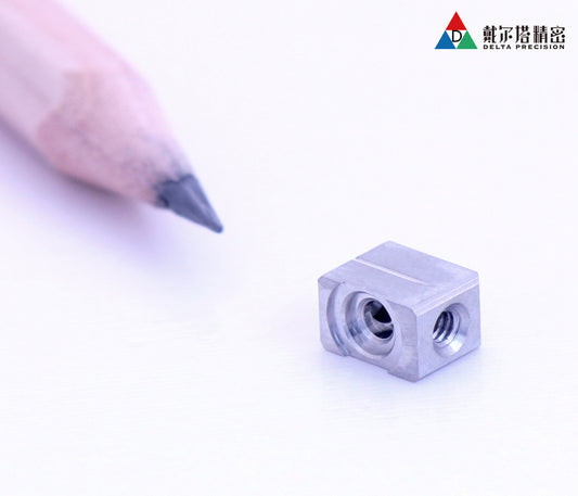 Customized CNC core machining steel small parts from Delta precision